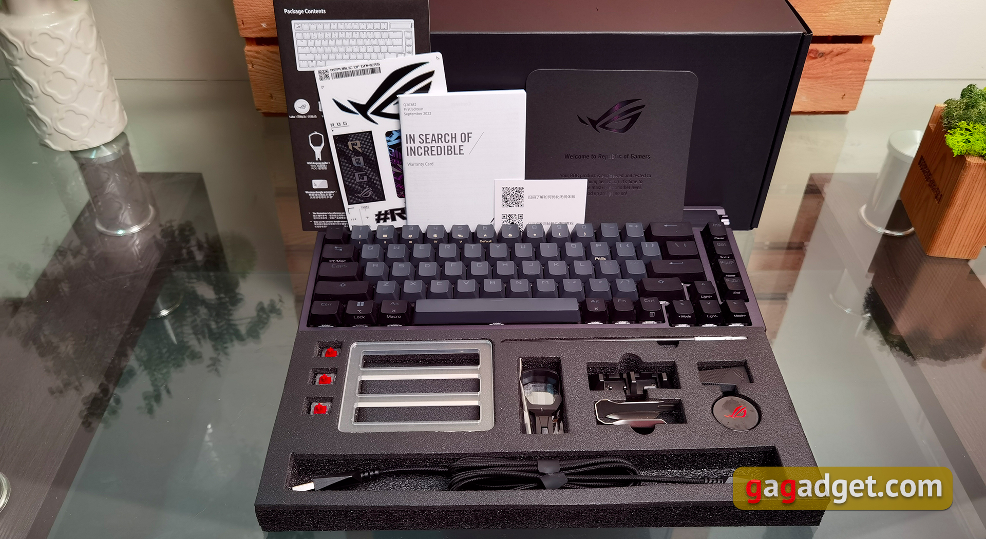 Análisis del ASUS ROG Azoth: un teclado mecánico sin concesiones para jugadores que no te esperarías-6 Análisis del ASUS ROG Azoth: un teclado mecánico sin concesiones para jugadores que no te esperarías-6