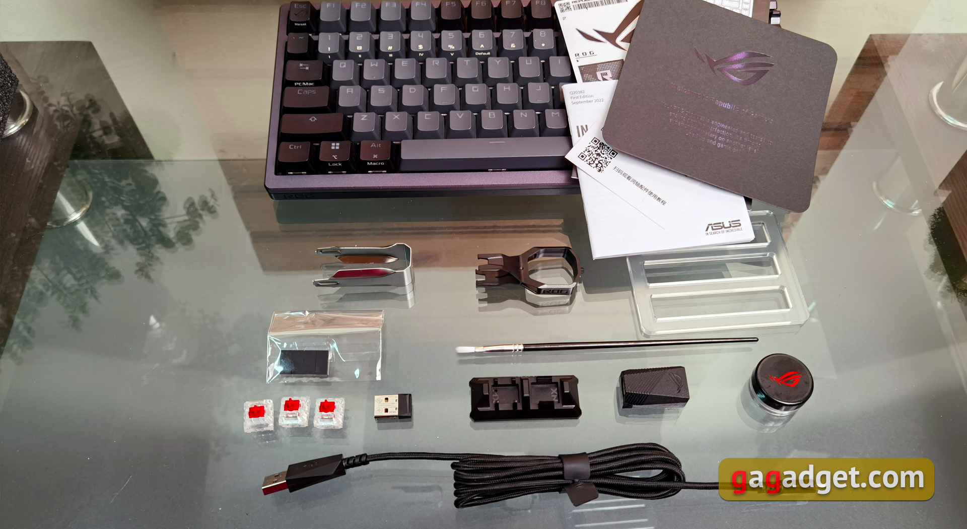 Análisis del ASUS ROG Azoth: un teclado mecánico sin concesiones para jugadores que no te esperarías-7 Análisis del ASUS ROG Azoth: un teclado mecánico sin concesiones para jugadores que no te esperarías-7