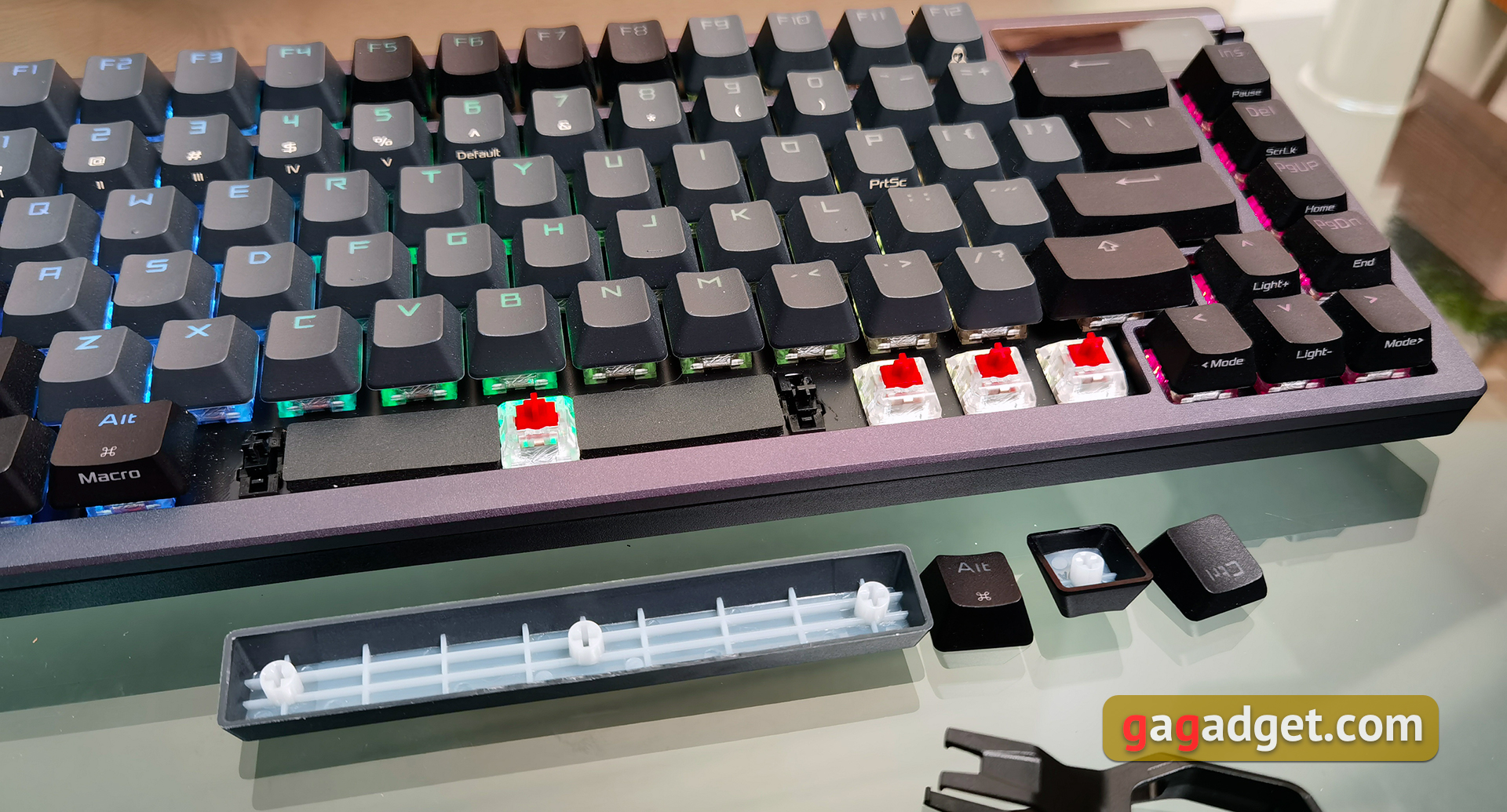 Análisis del ASUS ROG Azoth: un teclado mecánico sin concesiones para jugadores que no te esperarías-40 Análisis del ASUS ROG Azoth: un teclado mecánico sin concesiones para jugadores que no te esperarías-40