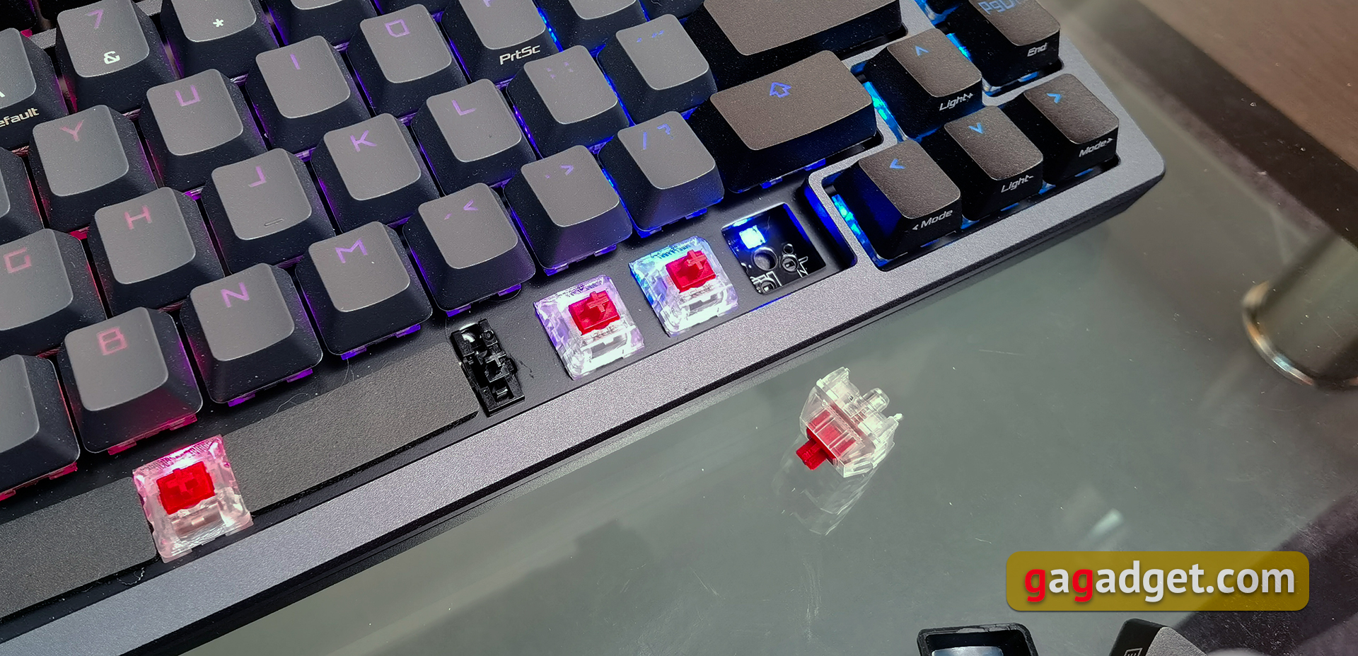 Análisis del ASUS ROG Azoth: un teclado mecánico sin concesiones para jugadores que no te esperarías-41 Análisis del ASUS ROG Azoth: un teclado mecánico sin concesiones para jugadores que no te esperarías-41