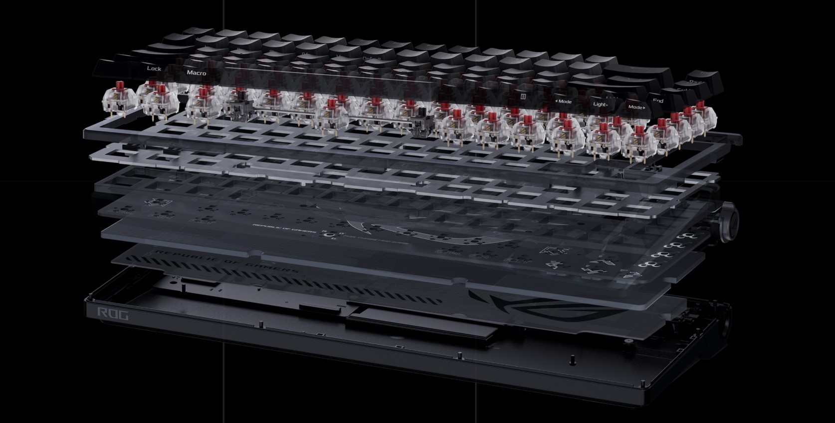 Análisis del ASUS ROG Azoth: un teclado mecánico sin concesiones para jugadores que no te esperarías-39 Análisis del ASUS ROG Azoth: un teclado mecánico sin concesiones para jugadores que no te esperarías-39