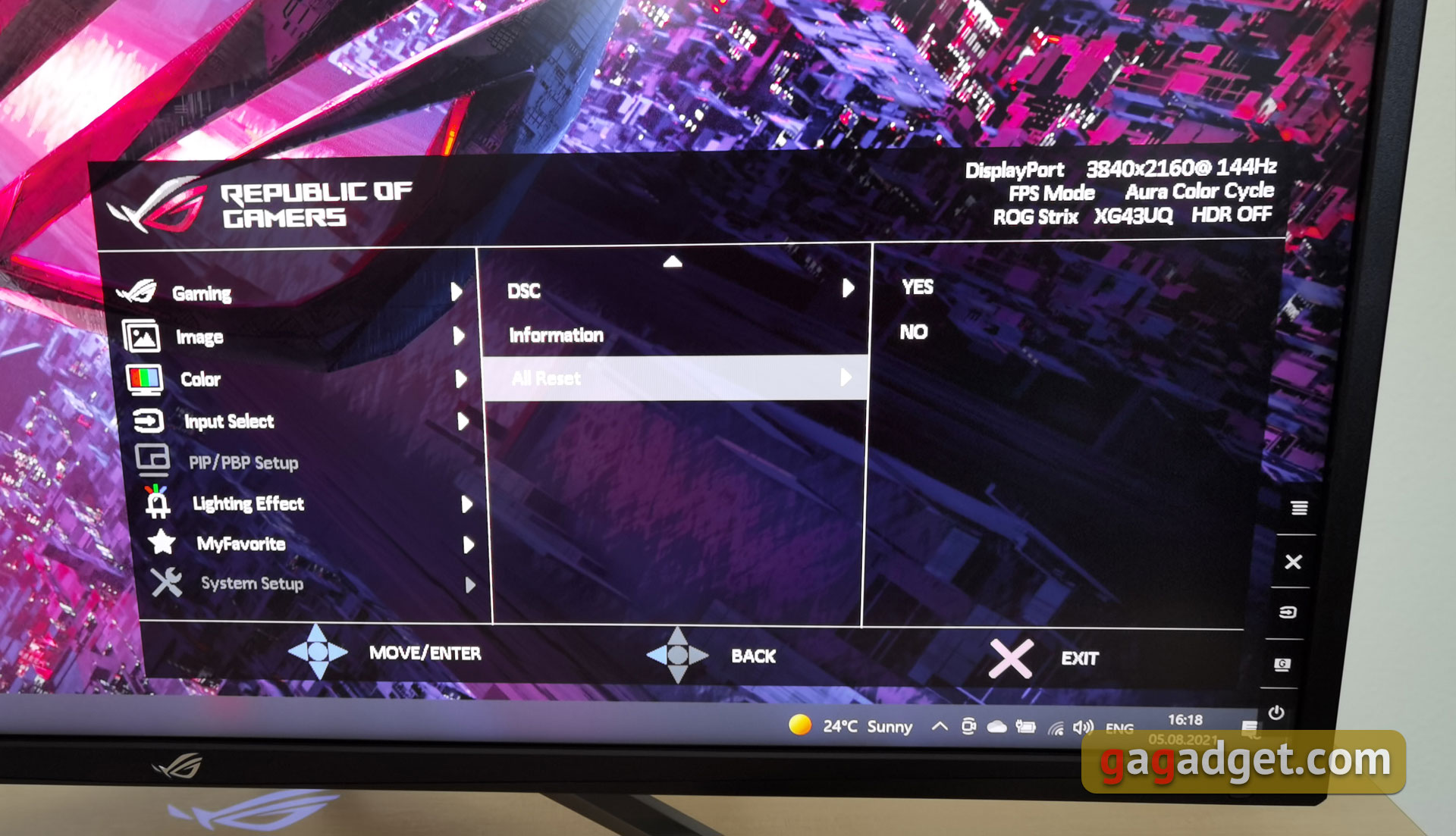 Análisis del ASUS ROG Strix XG43UQ: el mejor monitor para las consolas de juego de nueva generación-43 Análisis del ASUS ROG Strix XG43UQ: el mejor monitor para las consolas de juego de nueva generación-43