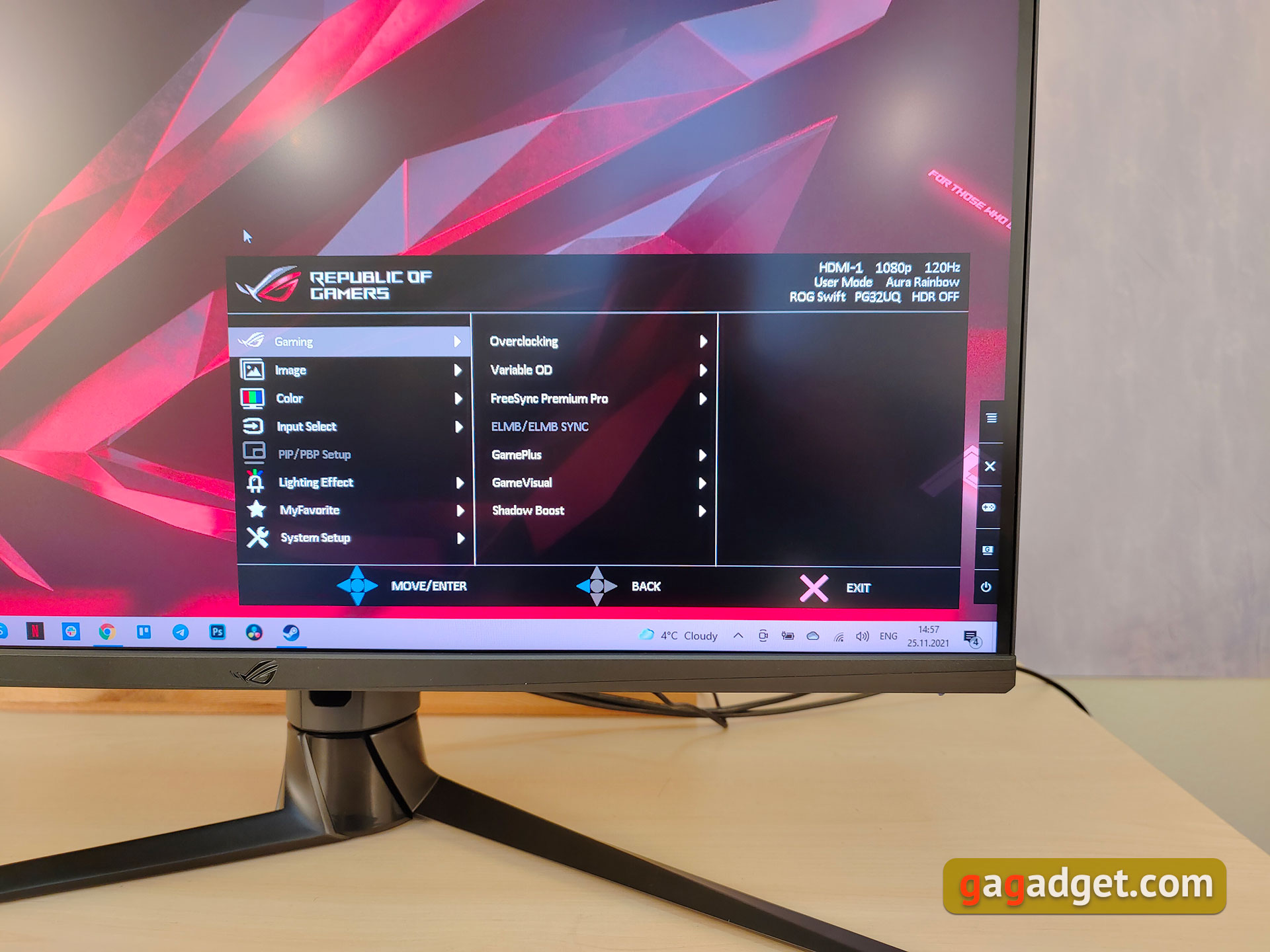 Revisión de ASUS ROG Swift PG32UQ: monitor de juegos 4K de punto cuántico-33 Revisión de ASUS ROG Swift PG32UQ: monitor de juegos 4K de punto cuántico-33