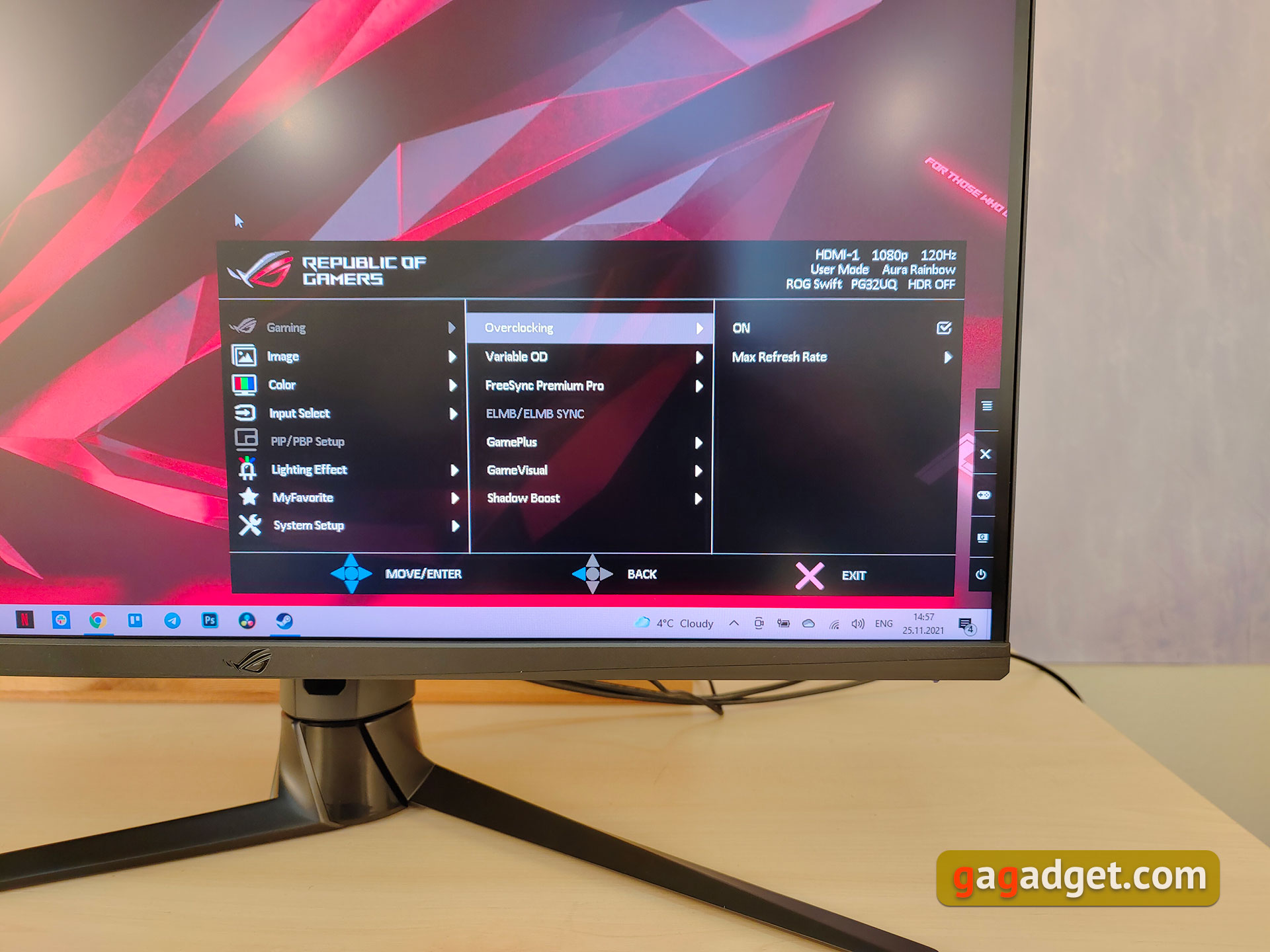 Revisión de ASUS ROG Swift PG32UQ: monitor de juegos 4K de punto cuántico-34 Revisión de ASUS ROG Swift PG32UQ: monitor de juegos 4K de punto cuántico-34