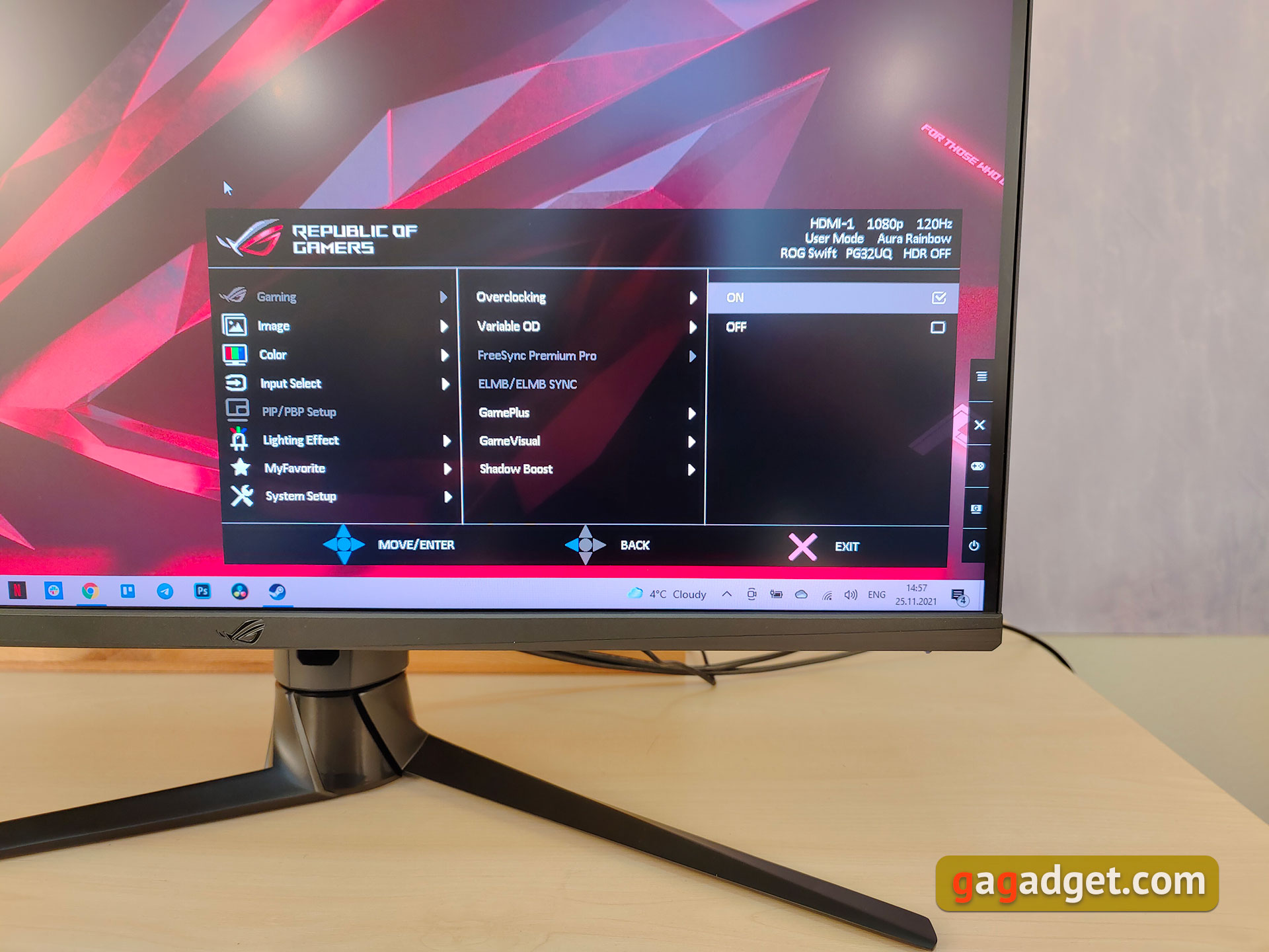 Revisión de ASUS ROG Swift PG32UQ: monitor de juegos 4K de punto cuántico-37 Revisión de ASUS ROG Swift PG32UQ: monitor de juegos 4K de punto cuántico-37
