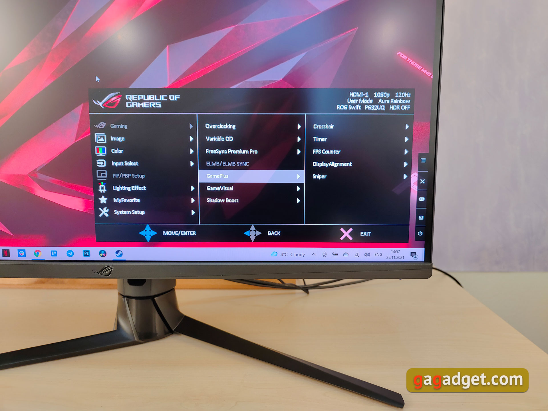 Revisión de ASUS ROG Swift PG32UQ: monitor de juegos 4K de punto cuántico-38 Revisión de ASUS ROG Swift PG32UQ: monitor de juegos 4K de punto cuántico-38