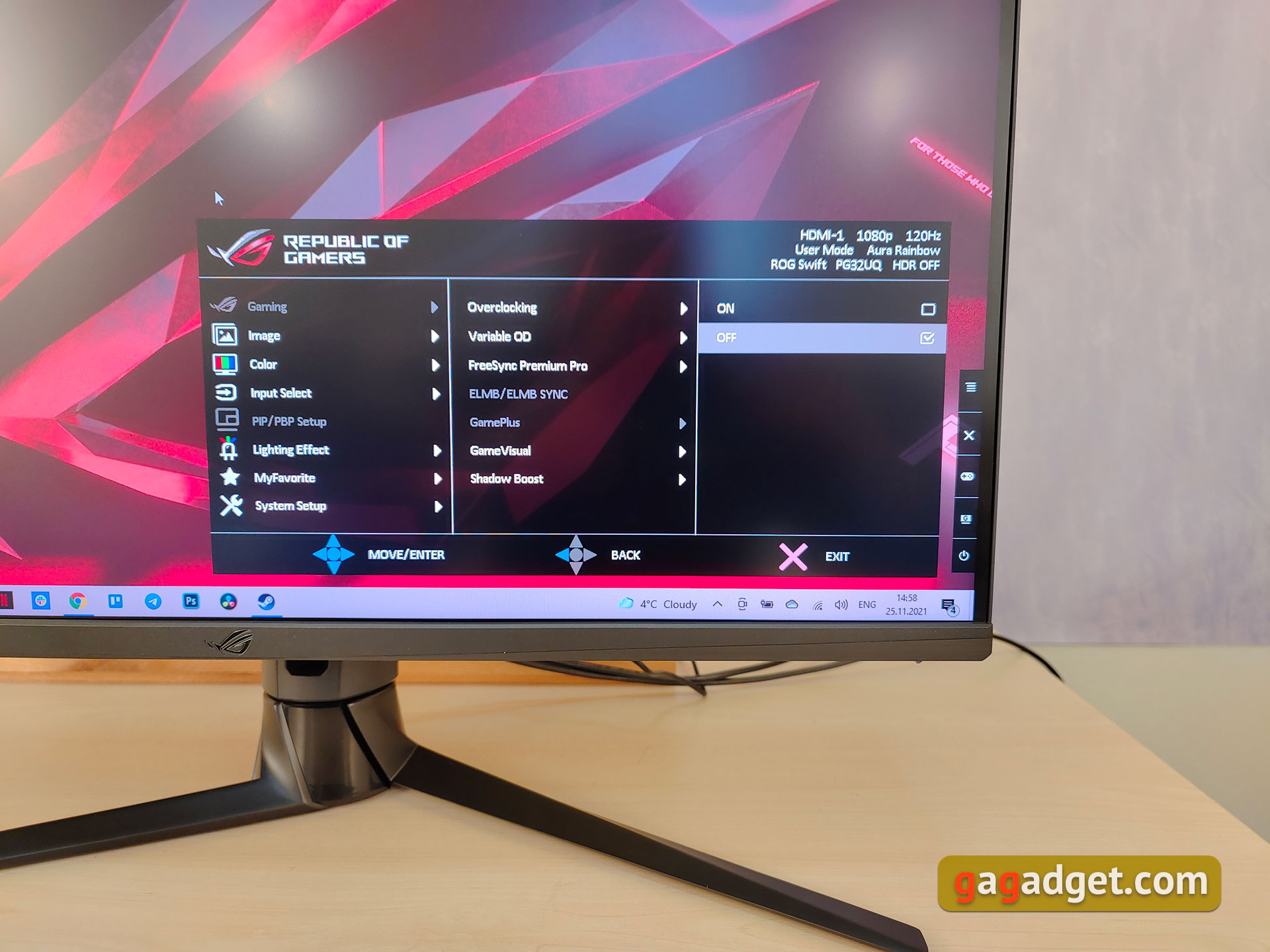 Revisión de ASUS ROG Swift PG32UQ: monitor de juegos 4K de punto cuántico-41 Revisión de ASUS ROG Swift PG32UQ: monitor de juegos 4K de punto cuántico-41
