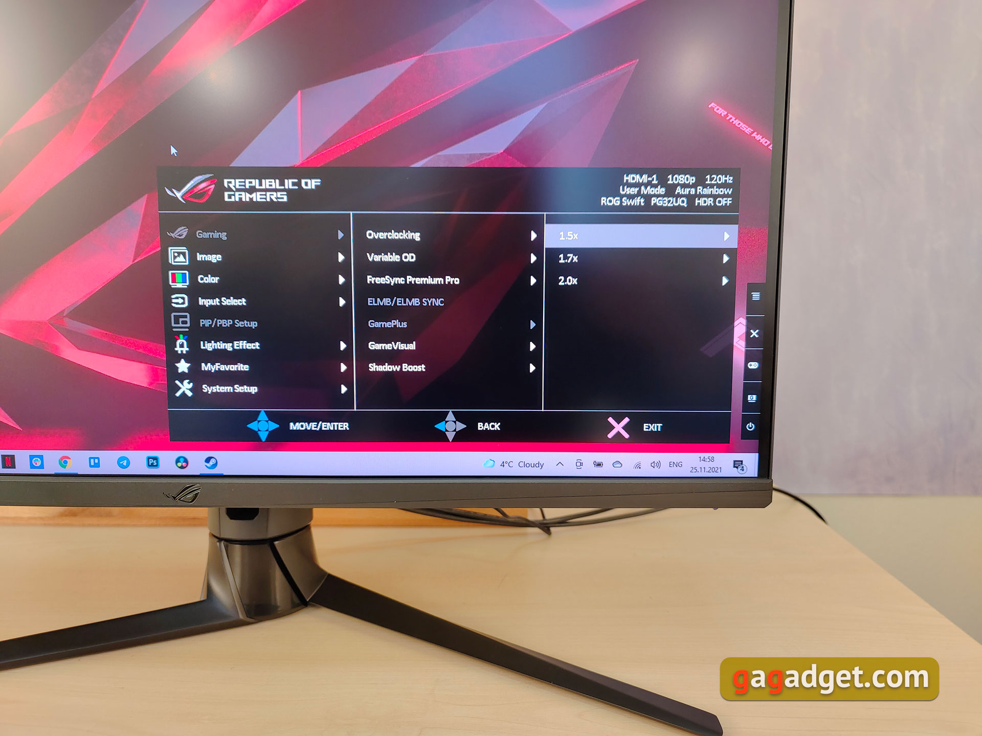 Revisión de ASUS ROG Swift PG32UQ: monitor de juegos 4K de punto cuántico-42 Revisión de ASUS ROG Swift PG32UQ: monitor de juegos 4K de punto cuántico-42