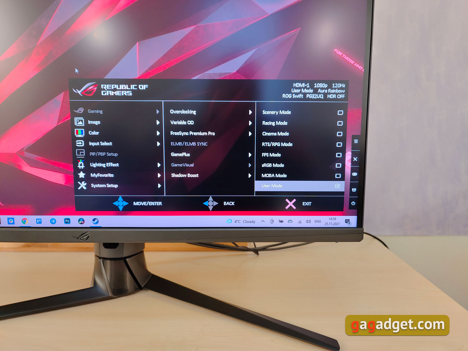 Revisión de ASUS ROG Swift PG32UQ: monitor de juegos 4K de punto cuántico-43 Revisión de ASUS ROG Swift PG32UQ: monitor de juegos 4K de punto cuántico-43