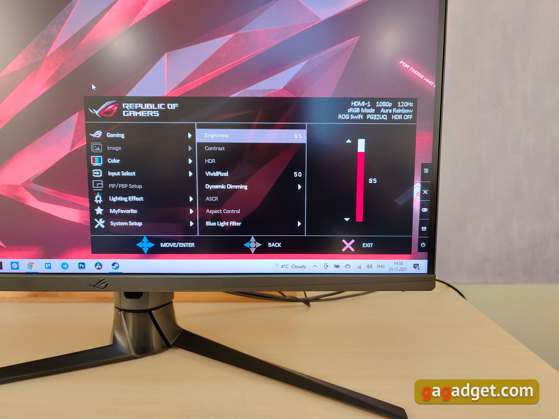 Revisión de ASUS ROG Swift PG32UQ: monitor de juegos 4K de punto cuántico-46 Revisión de ASUS ROG Swift PG32UQ: monitor de juegos 4K de punto cuántico-46