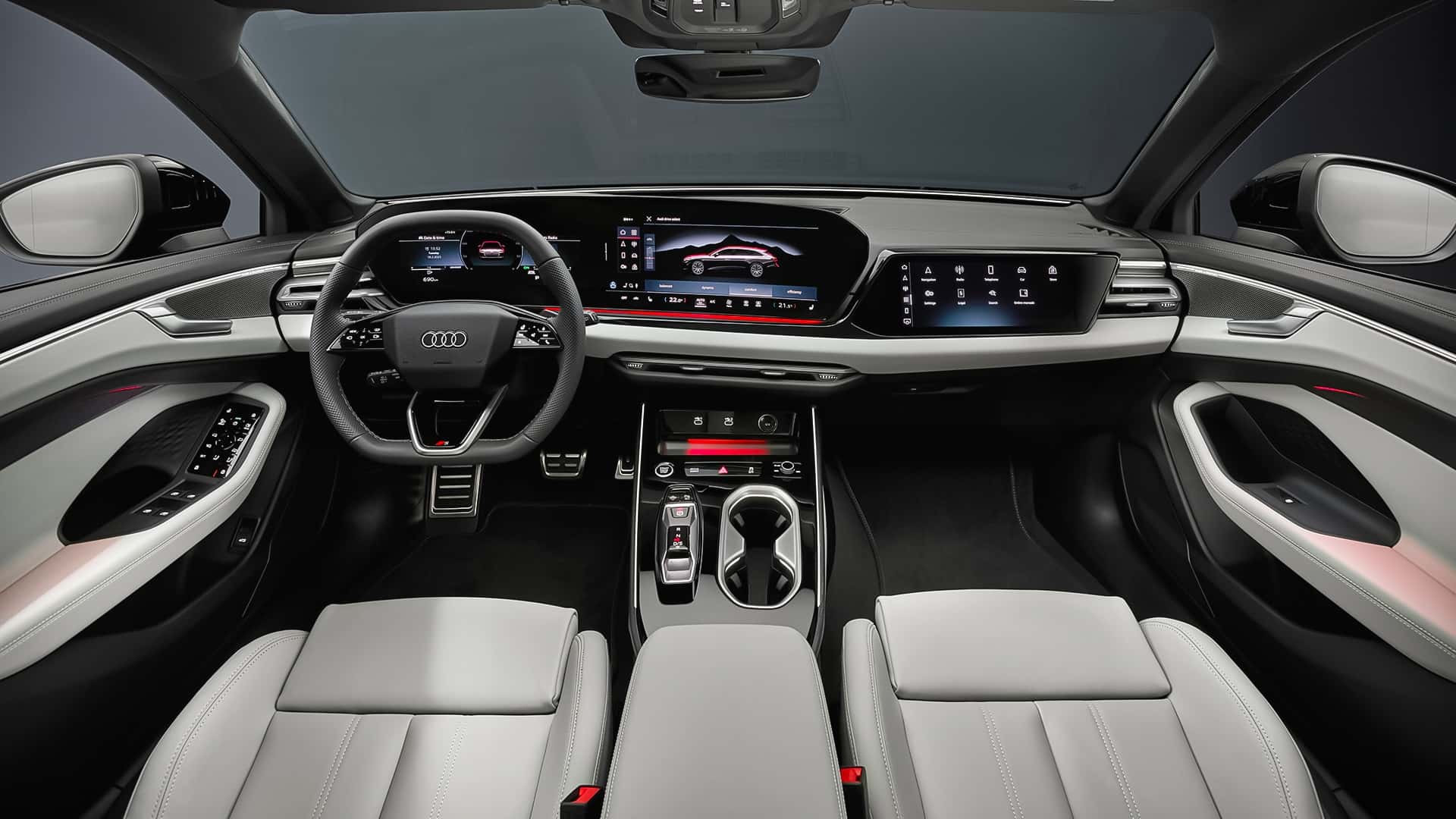 Diseño interior Audi A6 Avant 2025