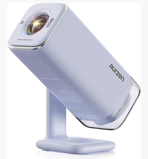 Proyector Aurzen BOOM Air en el escritorio Proyector Aurzen BOOM Air en el escritorio