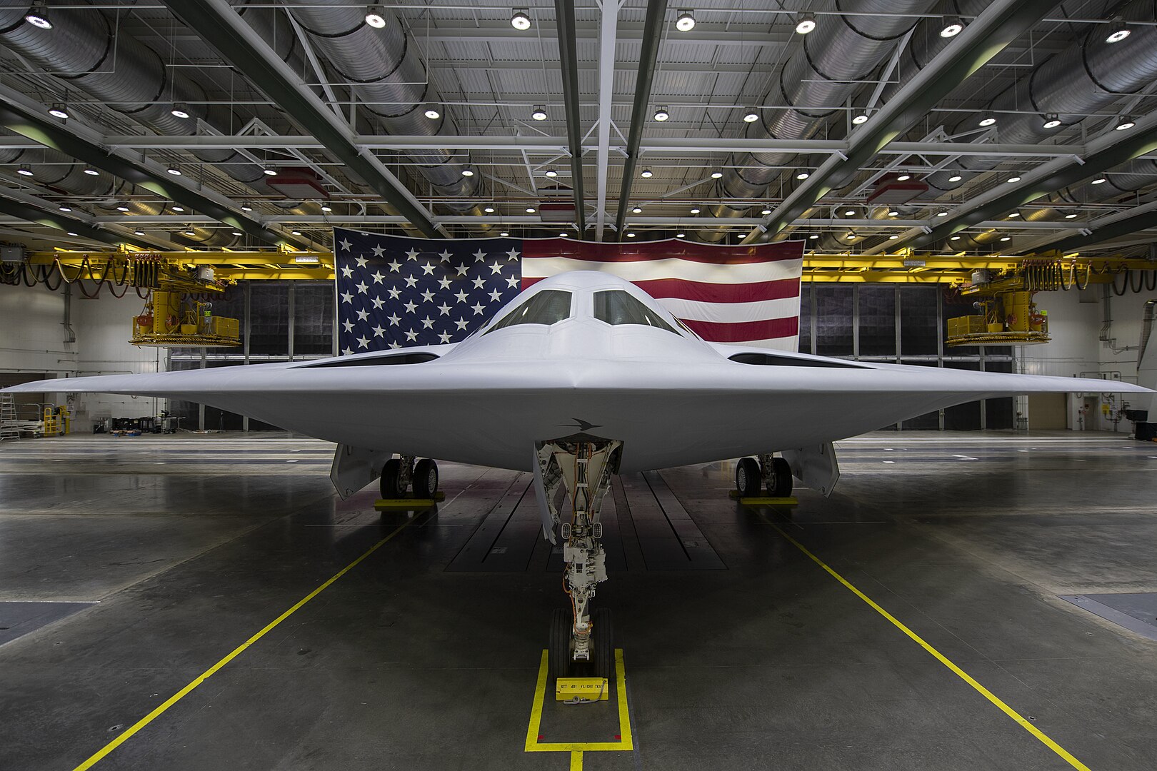 El primer bombardero B-21 de preproducción