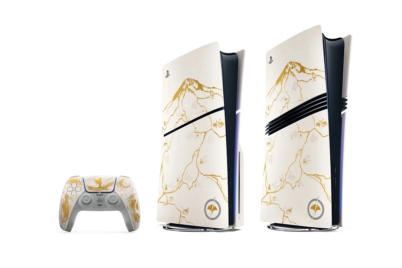 PlayStation 5 Edición Limitada Dorada en estilo kintsugi PlayStation 5 Edición Limitada Dorada en estilo kintsugi