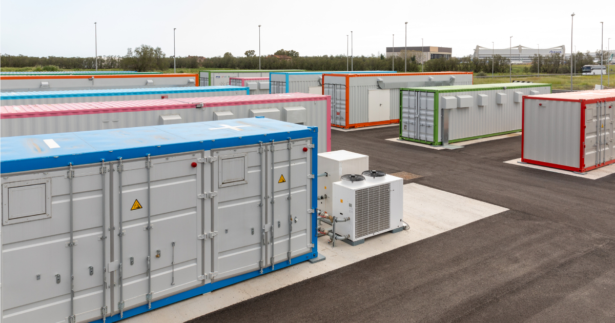 Sistema de almacenamiento de energía en el Aeropuerto de Fiumicino Sistema de almacenamiento de energía en el Aeropuerto de Fiumicino