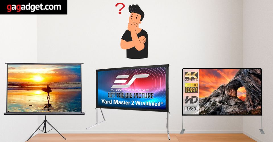 mejor pantalla portátil para proyector 2025