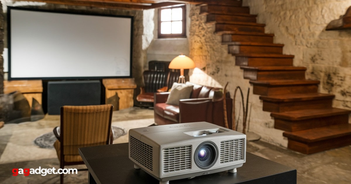 proyector de sótano