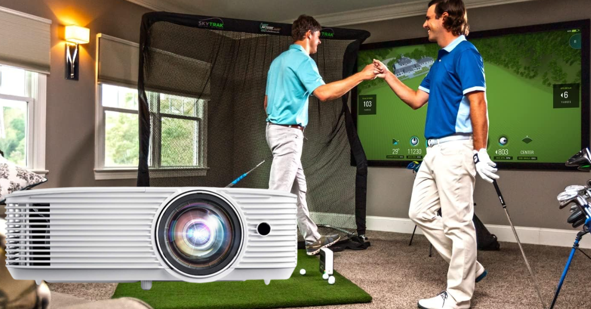 proyector simulador skytrak