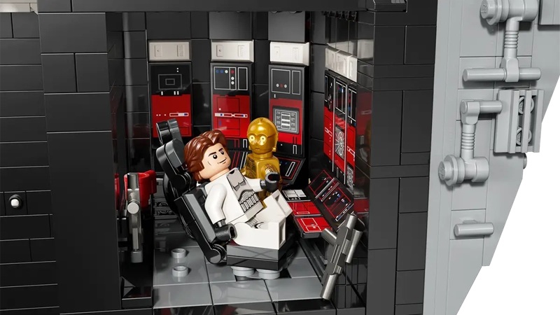 Escenas de las películas de STAR WARS en la Estrella de la Muerte de LEGO Escenas de las películas de STAR WARS en la Estrella de la Muerte de LEGO