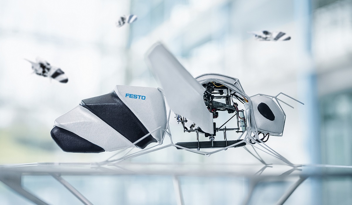 ¡Siempre que no sea como en la serie de televisión Black Mirror! Festo presentó un enjambre de abejas biónicas en la Feria de Hannover ¡Siempre que no sea como en la serie de televisión Black Mirror! Festo presentó un enjambre de abejas biónicas en la Feria de Hannover