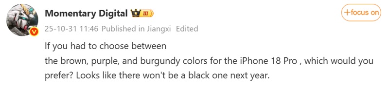 Concepto de iPhone en nuevos colores