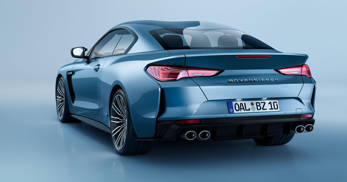 Exterior of the Bovensiepen Zagato
