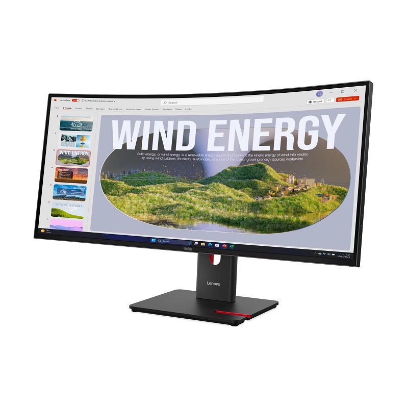 Lenovo ThinkVision T34WD-40 Curved Monitor Lenovo ThinkVision T34WD-40 Curved Monitor
