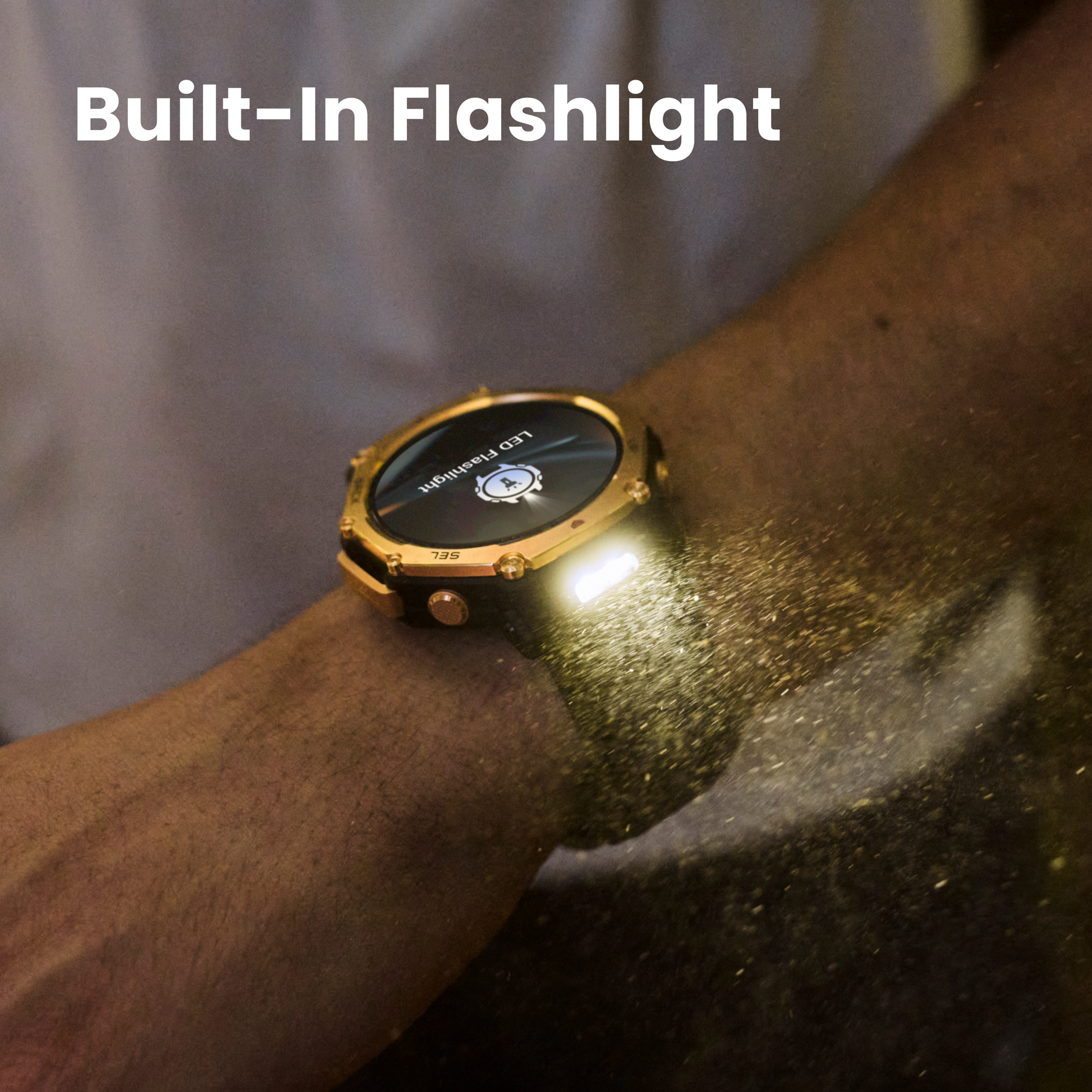 Linterna incorporada Amazfit T-Rex 3 Pro Linterna incorporada Amazfit T-Rex 3 Pro