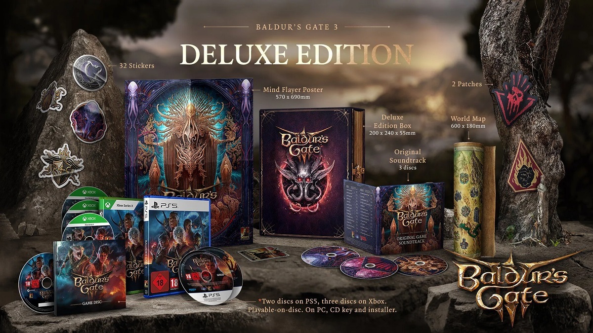 Larian Studios desvela la Edición Deluxe de Baldur's Gate III: ¡a los coleccionistas les encantará! Larian Studios desvela la Edición Deluxe de Baldur's Gate III: ¡a los coleccionistas les encantará!
