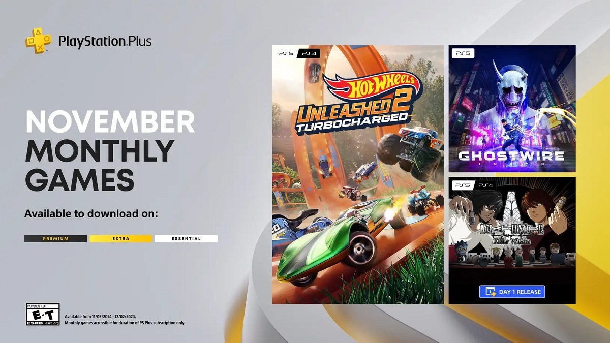 Los suscriptores de PS Plus recibirán tres juegos en noviembre, entre ellos el juego de acción Ghostwire: Tokyo, de los creadores de Hi-Fi Rush. Los suscriptores de PS Plus recibirán tres juegos en noviembre, entre ellos el juego de acción Ghostwire: Tokyo, de los creadores de Hi-Fi Rush.