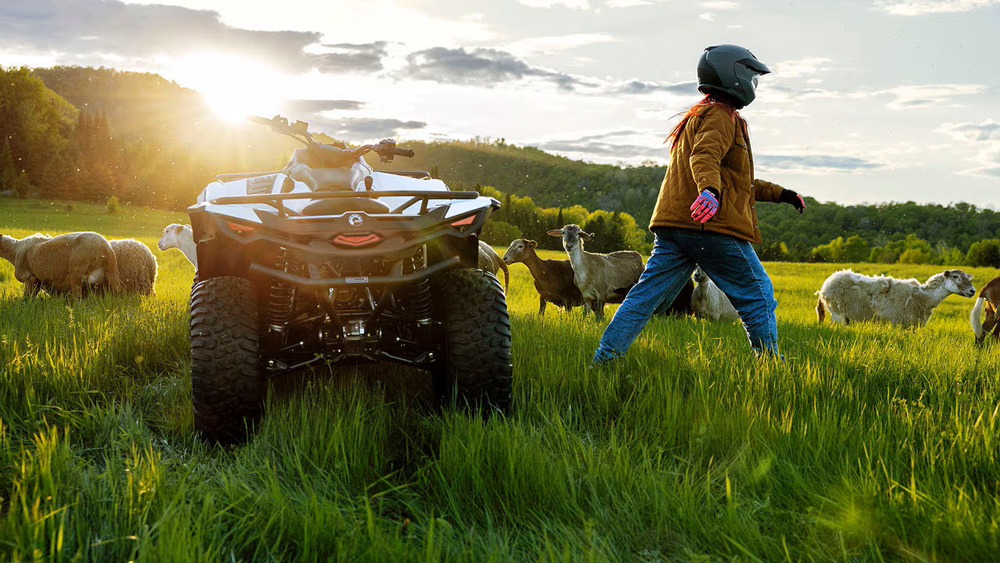 ATV eléctrico Can-Am Outlander Eléctrico.