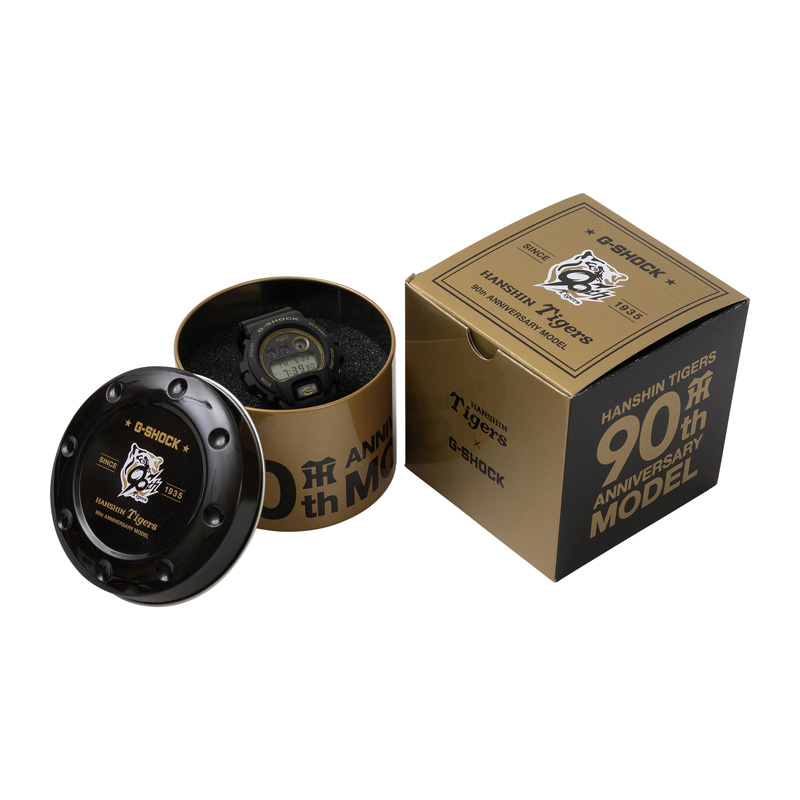 empaquetado del reloj G-Shock x Hanshin Tigers empaquetado del reloj G-Shock x Hanshin Tigers
