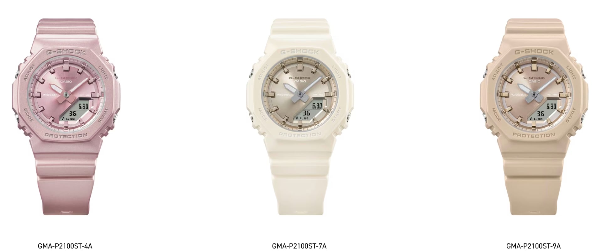 Línea moderna de relojes G-SHOCK