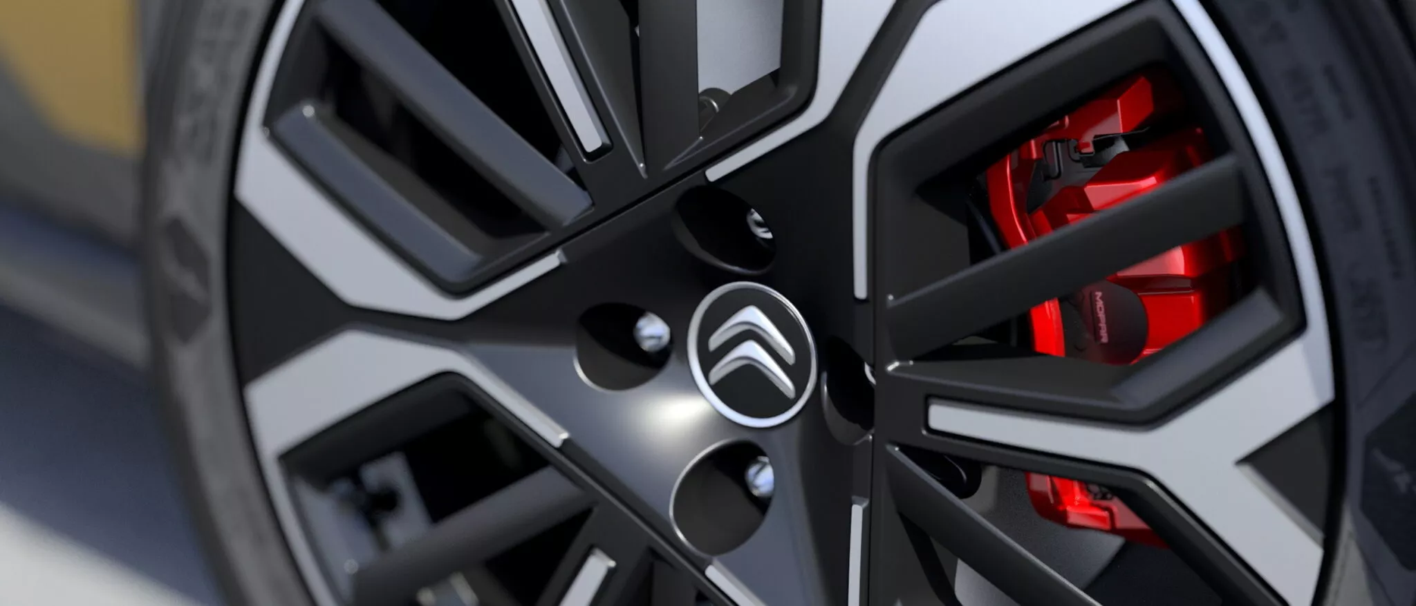 Citroën Basalt Vision con spoiler compacto