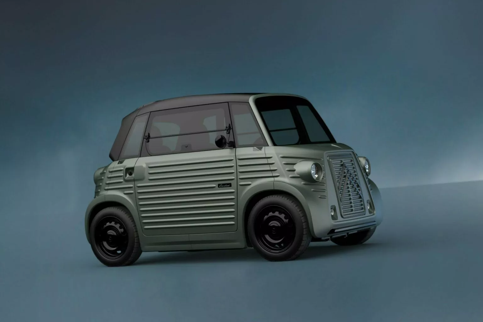 Repintado retro del Citroën Ami. Repintado retro del Citroën Ami.