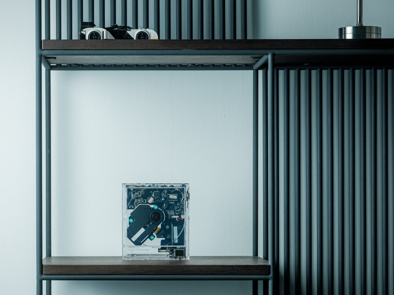 La música como un ritual con el reproductor de CD ClearFrame