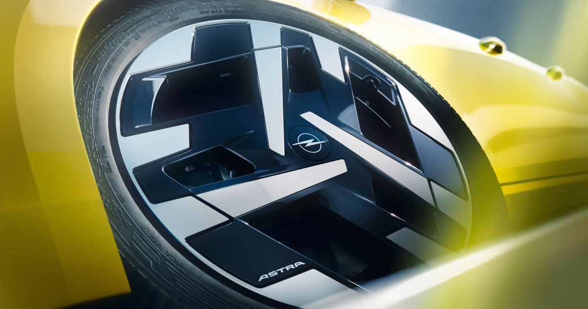 Parte frontal del nuevo Opel Astra