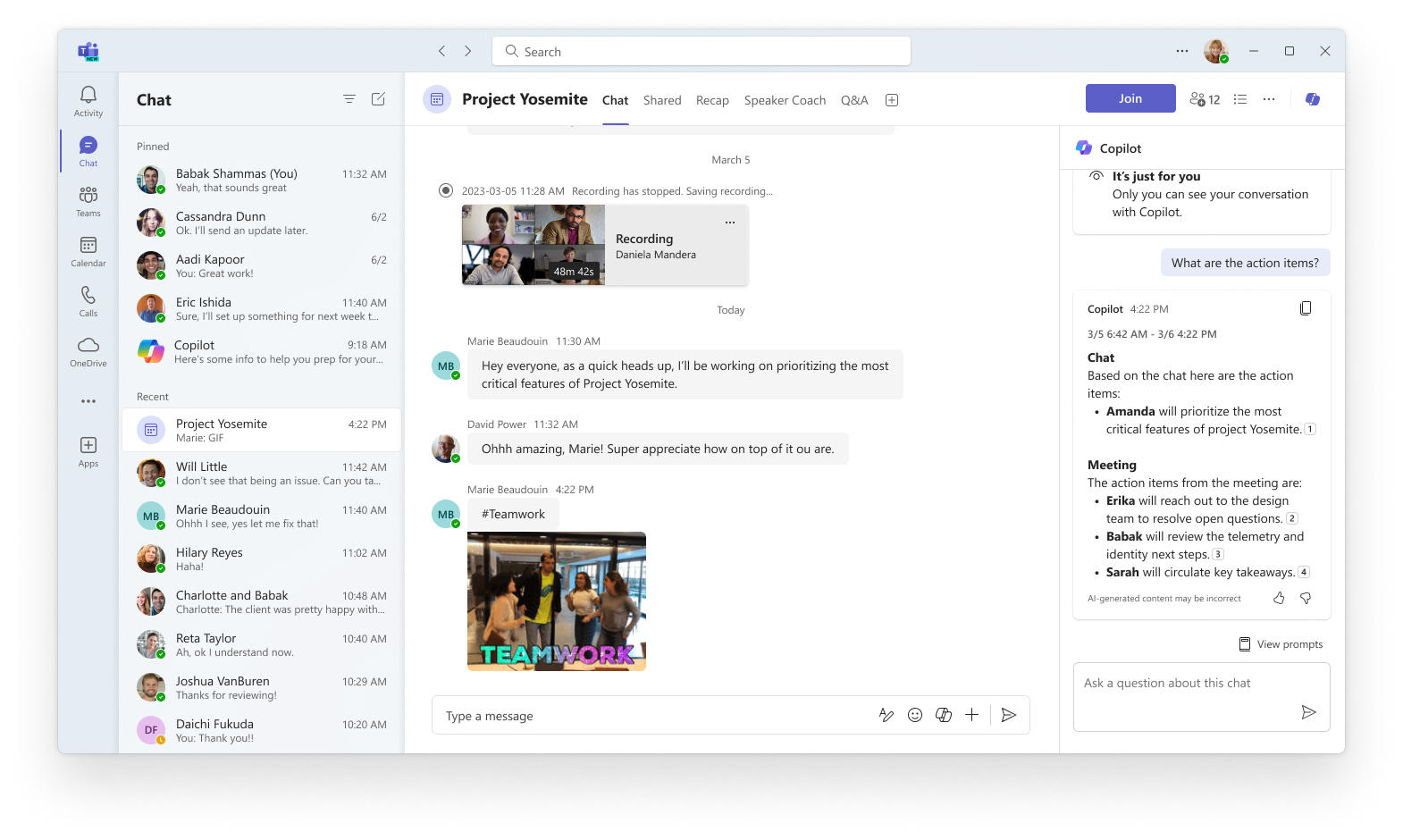 Microsoft Teams se vuelve más inteligente con las capacidades mejoradas de IA de Copilot-2 Microsoft Teams se vuelve más inteligente con las capacidades mejoradas de IA de Copilot-2
