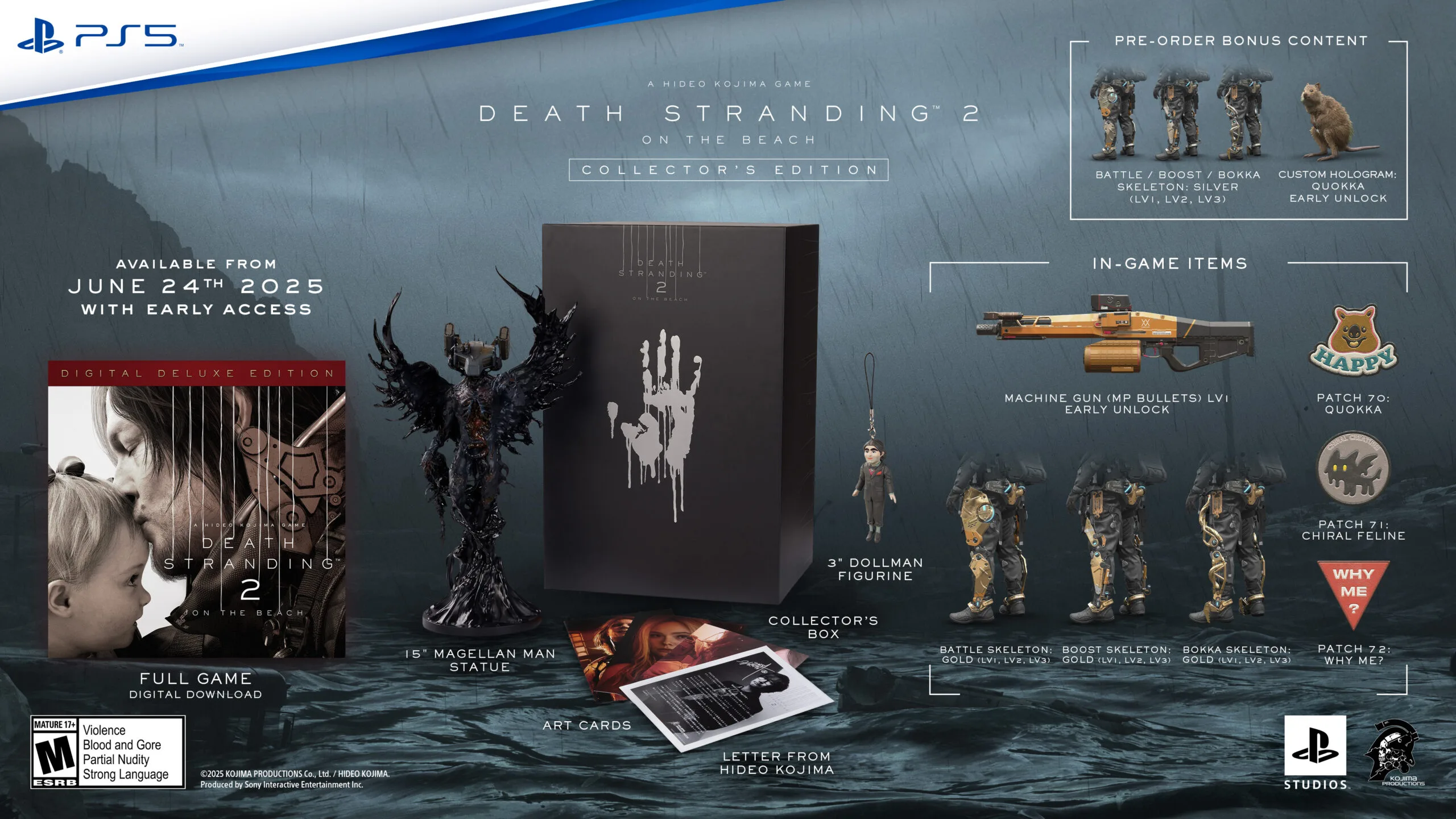 Edición de coleccionista de Death Stranding 2 Edición de coleccionista de Death Stranding 2