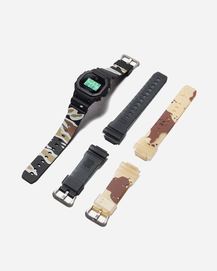 Casio G-Shock x Undefeated DWE5600UD-1. Ilustración: Undefeated