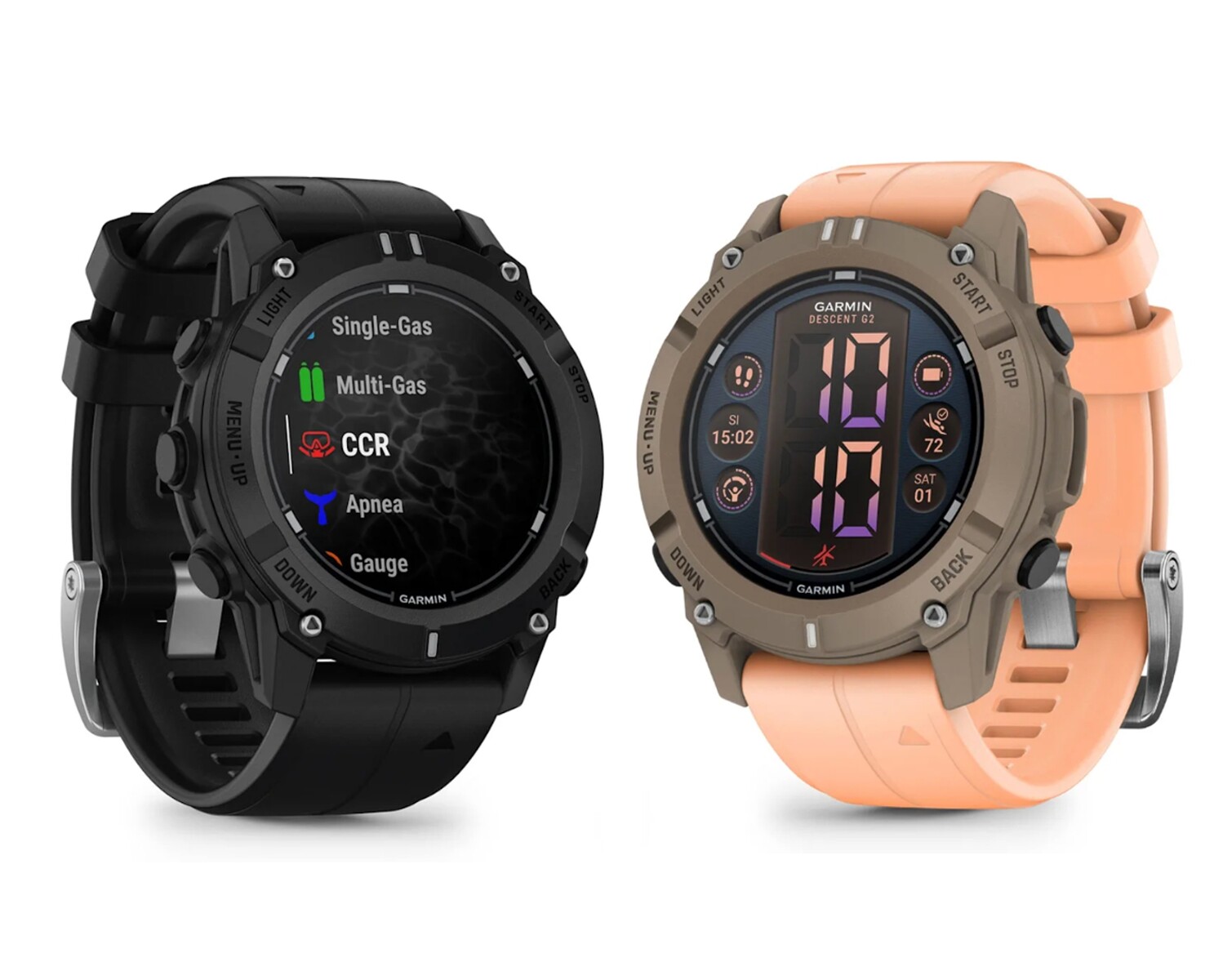 Reloj inteligente Garmin Descent G2 con pantalla AMOLED Reloj inteligente Garmin Descent G2 con pantalla AMOLED