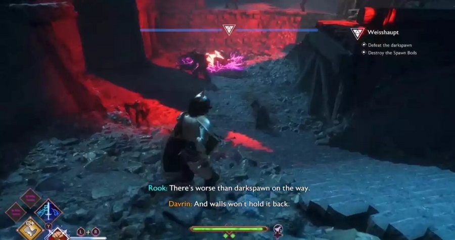 Las primeras capturas de pantalla y vídeos de la primera versión de Dragon Age: Dreadwolf se han filtrado en Internet. El juego tiene un aspecto ambiguo, pero es demasiado pronto para saber-6 Las primeras capturas de pantalla y vídeos de la primera versión de Dragon Age: Dreadwolf se han filtrado en Internet. El juego tiene un aspecto ambiguo, pero es demasiado pronto para saber-6