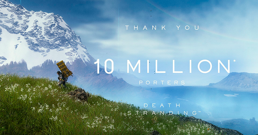 Kojima Production anuncia que 10 millones de personas han jugado a Death Stranding en 3 años