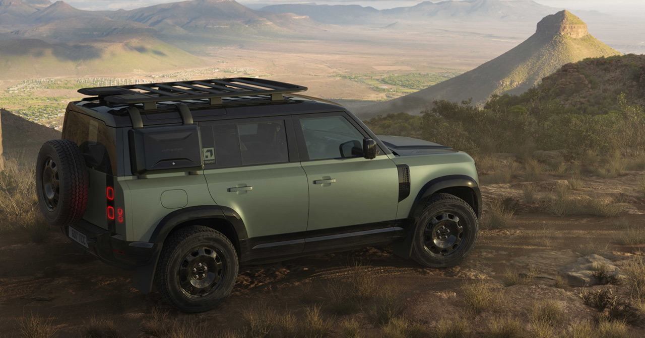 Defender Trophy Edition en el color Keswick Green Defender Trophy Edition en el color Keswick Green