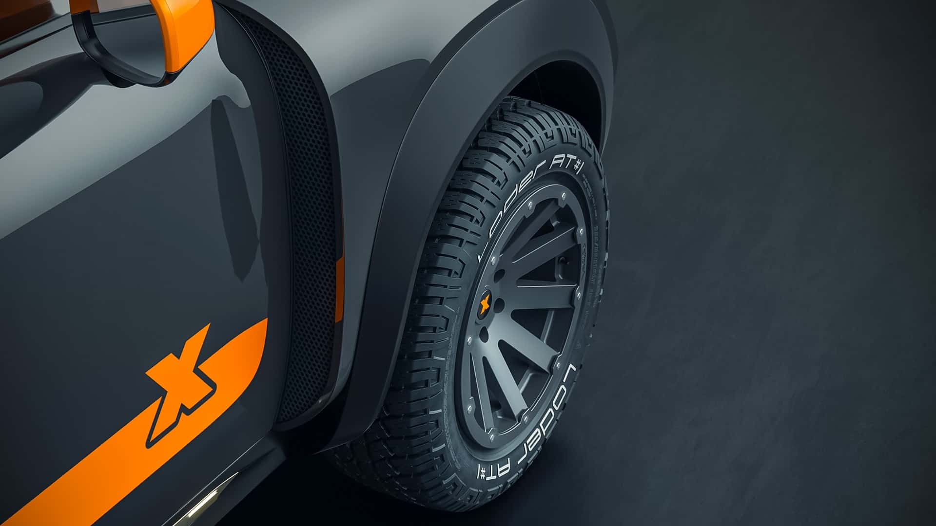 Mini Countryman en estilo de Dakar Rally, vista 4 Mini Countryman en estilo de Dakar Rally, vista 4