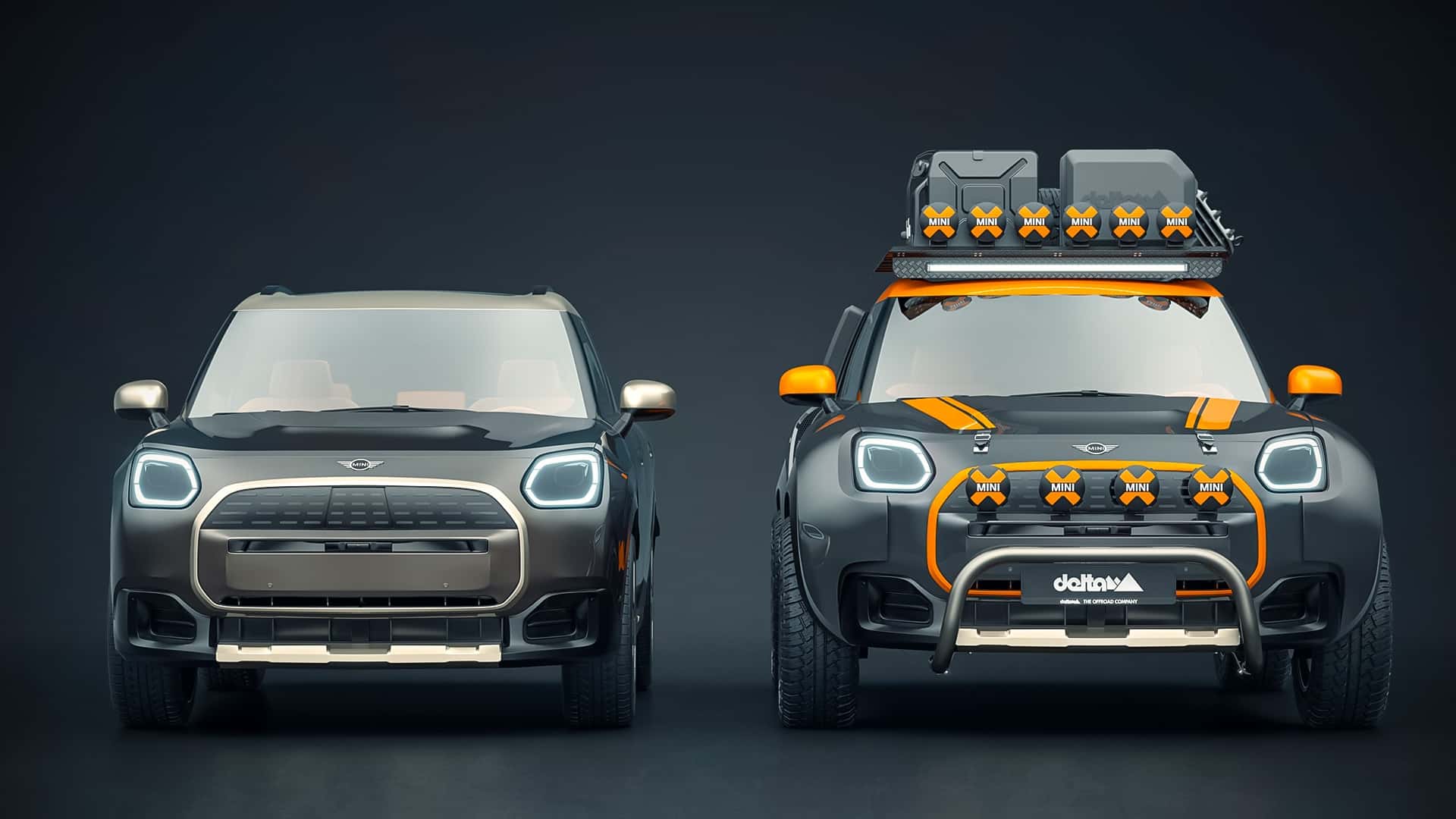 Mini Countryman en estilo de Dakar Rally, vista 5 Mini Countryman en estilo de Dakar Rally, vista 5