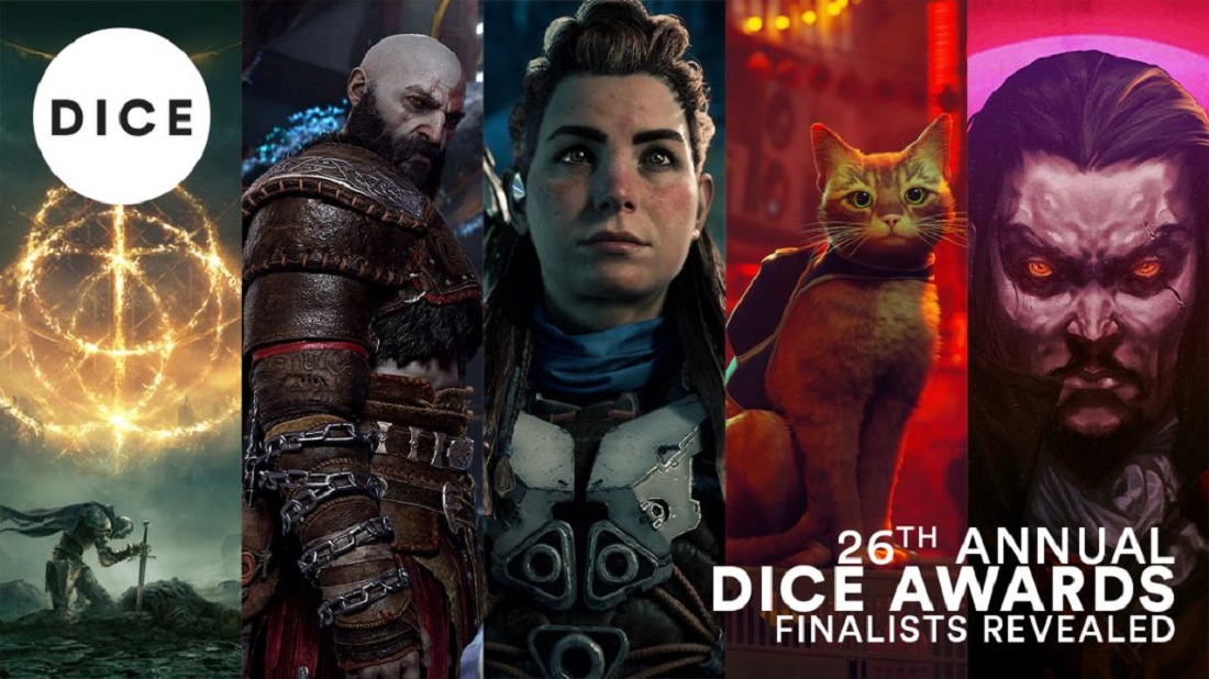 Ya se conocen los nominados a los premios profesionales D.I.C.E. Awards 2023. El líder en número de nominaciones es God of War: Ragnarok Ya se conocen los nominados a los premios profesionales D.I.C.E. Awards 2023. El líder en número de nominaciones es God of War: Ragnarok
