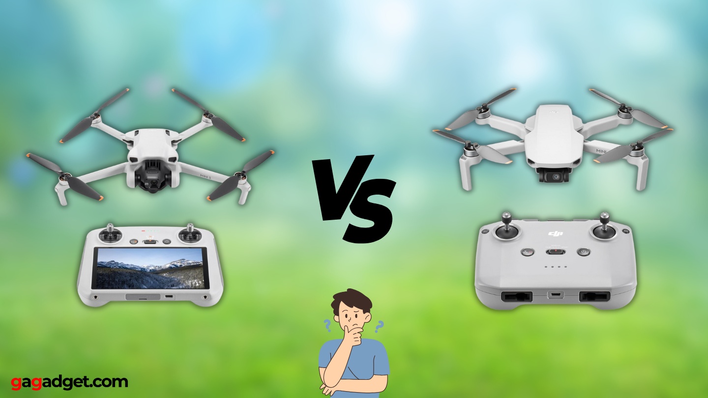 Mini 3 frente a Mini 4K