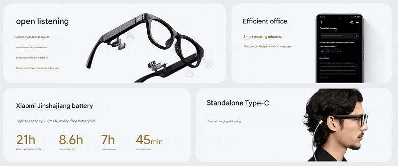 Xiaomi AI Glasses design Xiaomi AI Glasses design