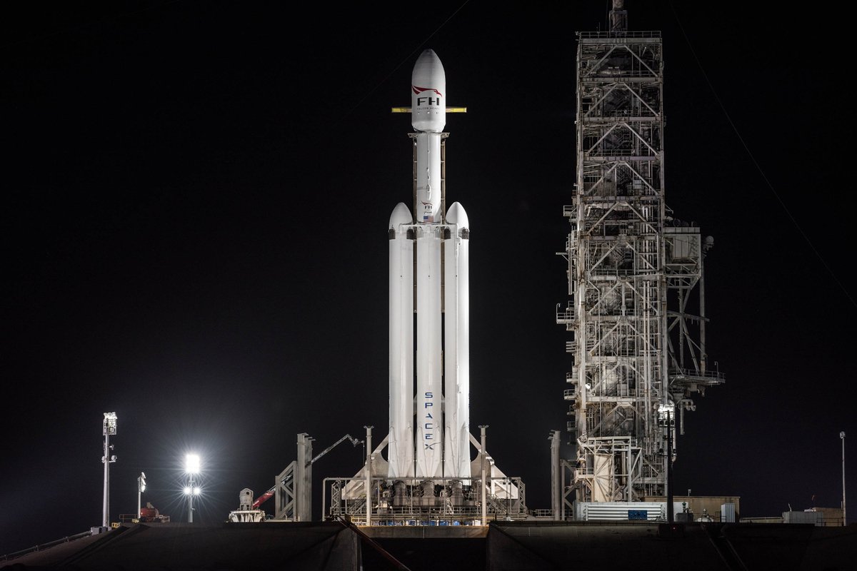 El cohete más potente del mundo está de vuelta: el primer lanzamiento de SpaceX Falcon Heavy en tres años llegará en unas horas: Cómo verlo El cohete más potente del mundo está de vuelta: el primer lanzamiento de SpaceX Falcon Heavy en tres años llegará en unas horas: Cómo verlo